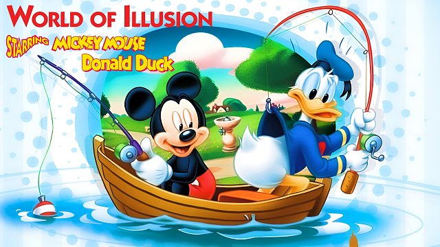 真不是米奇妙妙屋，世嘉MD游戏《米老鼠和唐老鸭》