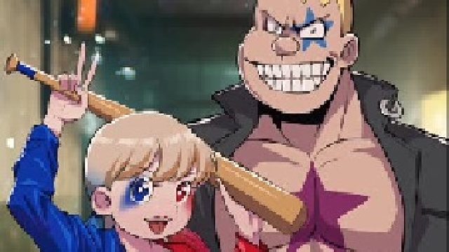 随便画画之小丑女与胖虎