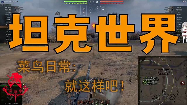 坦克世界—菜鸟日常：就这样吧！