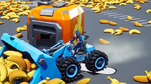 解锁合成铲车进行战斗