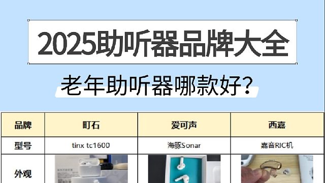 助听器用了后听力会更差吗？町石、爱可声、西嘉助听器哪个值得买