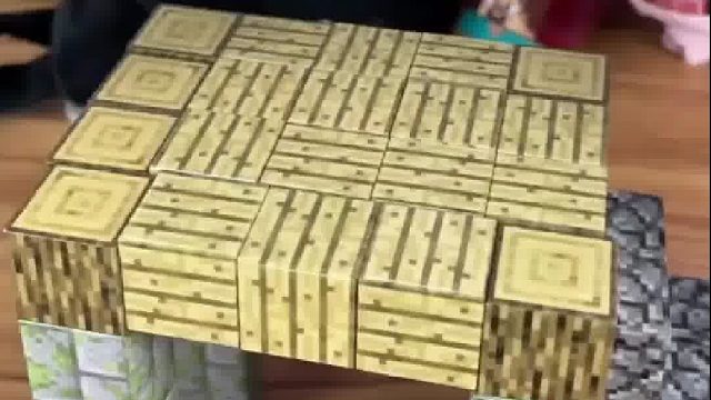 用磁力积木建造史蒂夫的梦想家园！