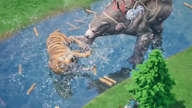 引野熊助战攻占敌方营地