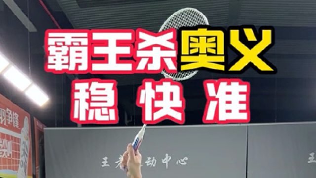 霸王杀奥义 稳快准