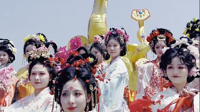 春游福山，清明踏青赏花正当时；花神邀您来东莞观音山登高许愿，心想事成！