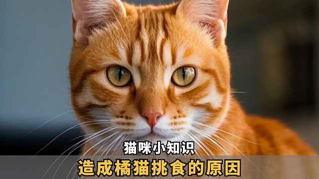 橘猫对食物挑三拣四，是什么原因？