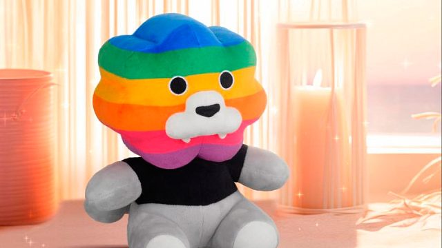 走过这一段拥挤，彩虹仍然在，「彩虹狮花湾」毛绒玩具