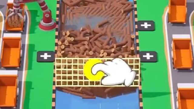 移动拦网扩大水上堆放场