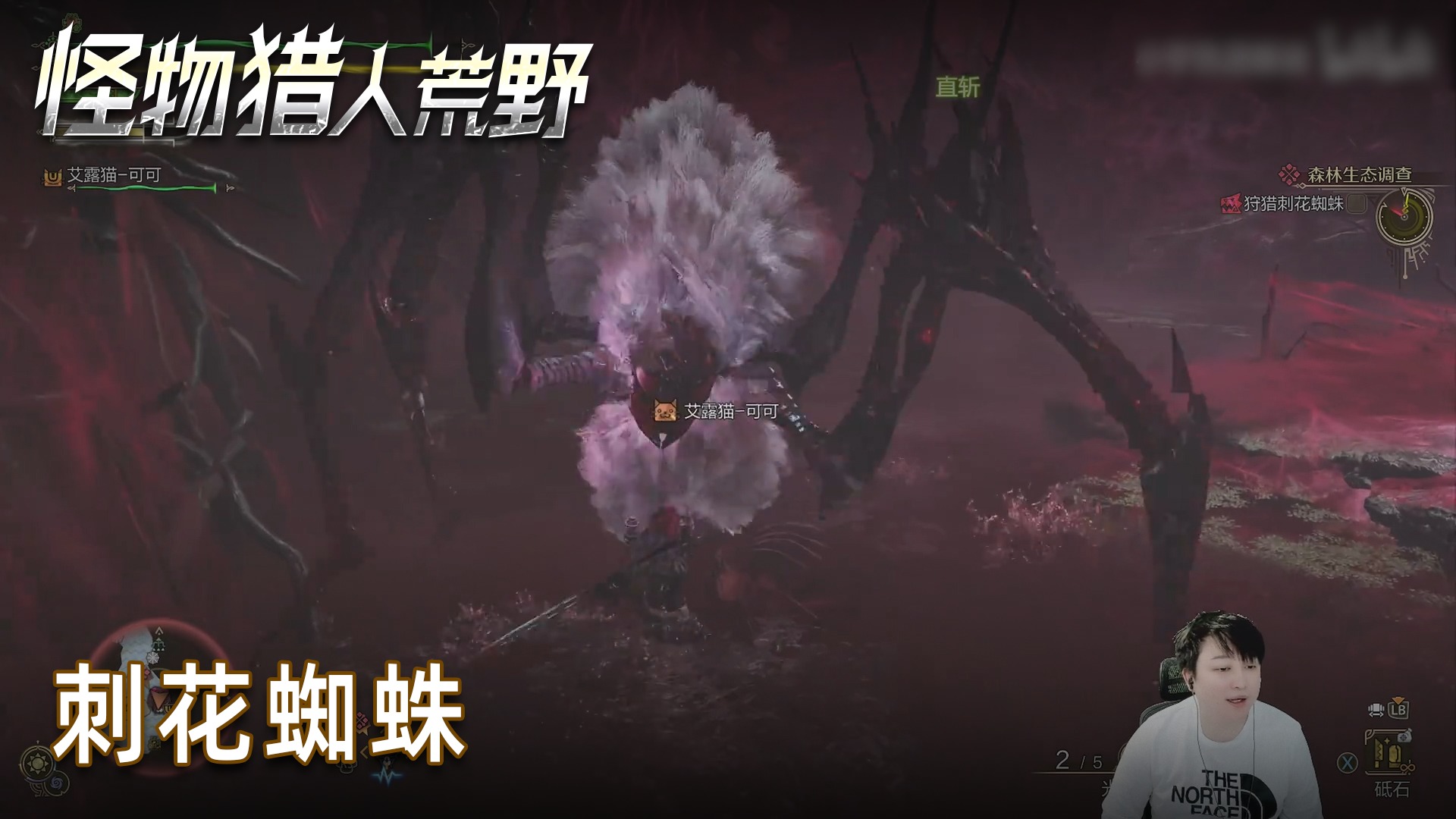 小宇《怪物猎人：荒野》实况第三集：刺花蜘蛛