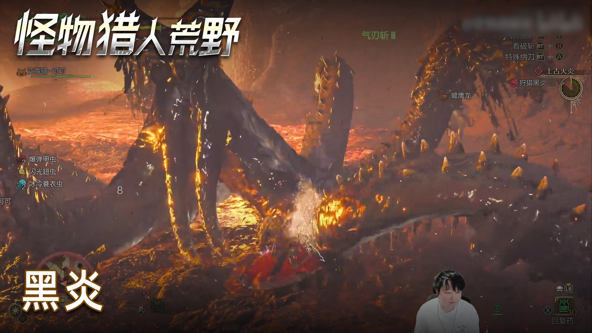 小宇《怪物猎人：荒野》实况第十集：黑炎