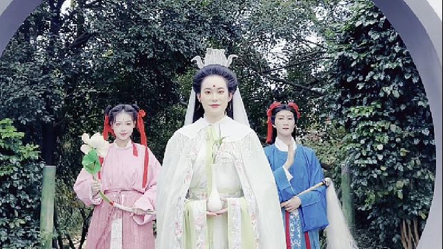 清明踏青许愿，陪着家人来东莞观音山，登高赏景接福