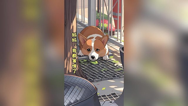 乖巧等主人下班的柯基，越等越委屈~