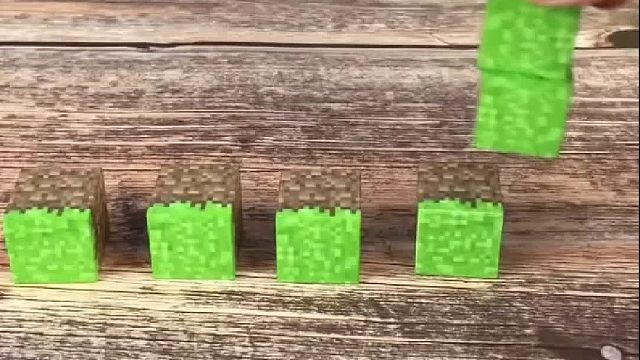 用磁力积木打造史蒂夫的永恒火焰之剑！