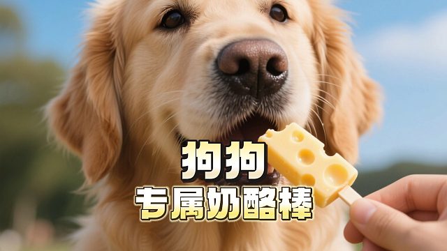 狗狗的专属奶酪棒，营养又美味！
