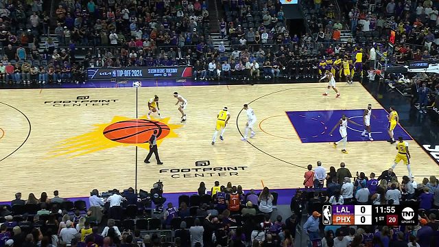 化身三分神射？浓眉单节4记三分砍15 5