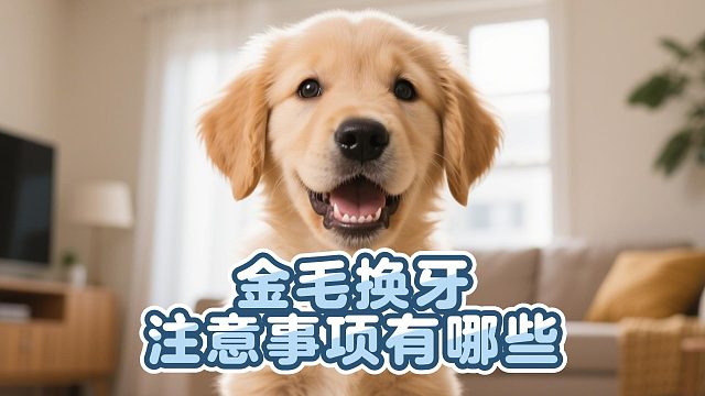金毛换牙期间，注意事项有哪些