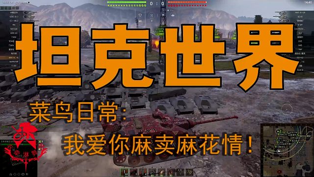 坦克世界—菜鸟日常：我爱你麻卖麻花情！