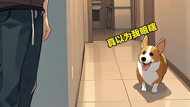 当你有一只偷感很强的小狗