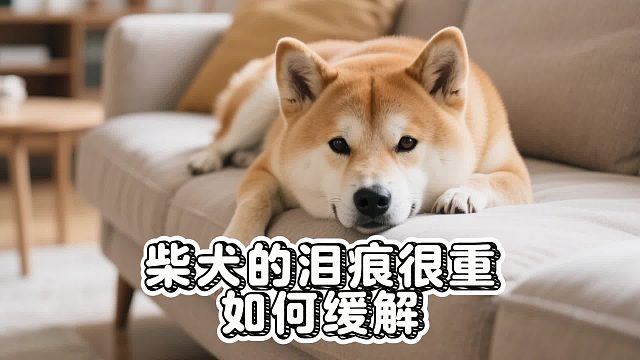 柴犬饱受眼睛泪痕的困扰，要怎么办