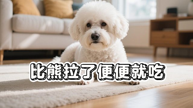 比熊为什么吃自己的便便？答案在这里