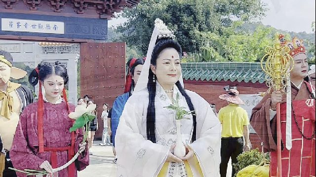 东莞观音山来了就好，周末陪着家人来接福许愿，尤为重要！