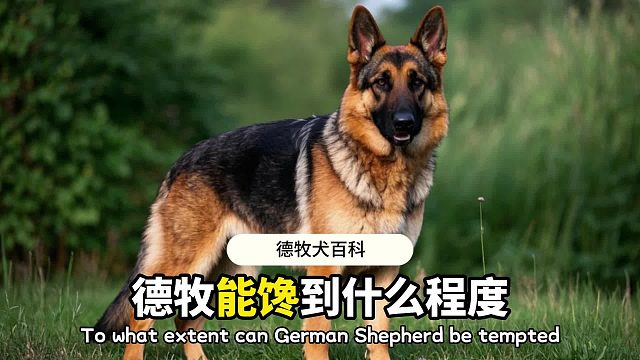 德牧哪有不馋的？有得吃便是娘！