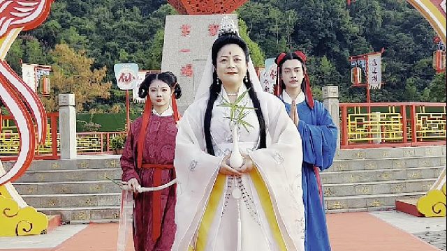 东莞观音山来了就好，周末陪着家人朋友来踏青许愿