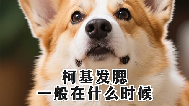 养柯基须知：发腮一般从几岁开始？