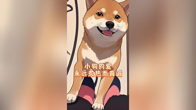 小狗的爱，永远炙热而真诚