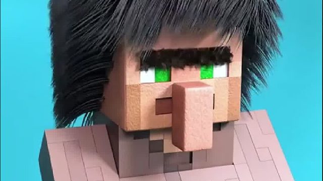 发量惊人的村民！