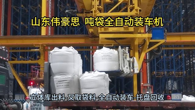 滑石粉全自动吨袋装车机 济宁自动吨包装车机 山东伟豪思