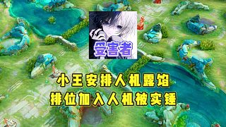 小王安排入機(jī)行為露餡，一玩家打排位發(fā)現(xiàn)有入機(jī)標(biāo)識隊(duì)友成功實(shí)錘