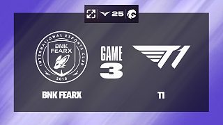[LCK]【BFX vs T1】第三局速看丨2025LCK第一輪丨20250418