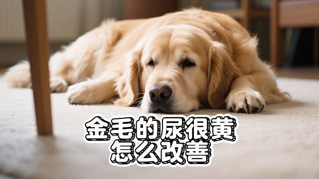 金毛尿很黄？教你轻松改善