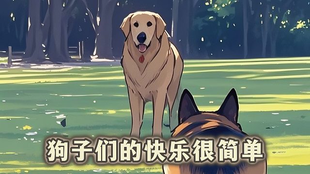 狗子们的快乐其实很简单！