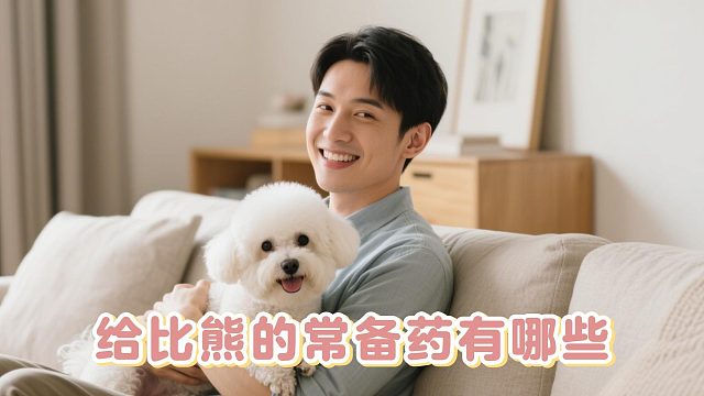 铲屎官要了解，比熊常备药清单