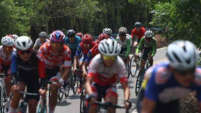 2025年中国青少年公路自行车联赛（溧阳站）赛道第一视角