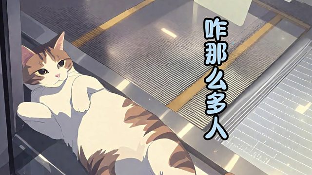 来自猫咪的松弛感