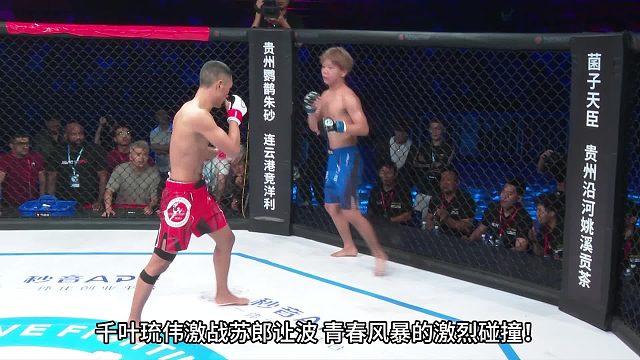 龙三格斗环球拳王巡回赛·广州站千叶琉伟VS苏郎让波