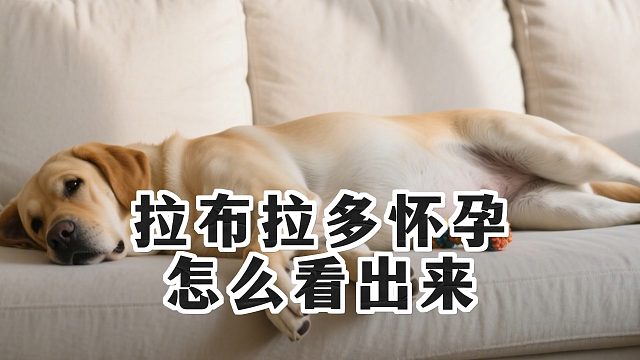 拉布拉多怀孕了？从这些细节就能瞧出来