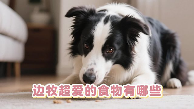 边牧爱吃清单大曝光，赶紧来收藏