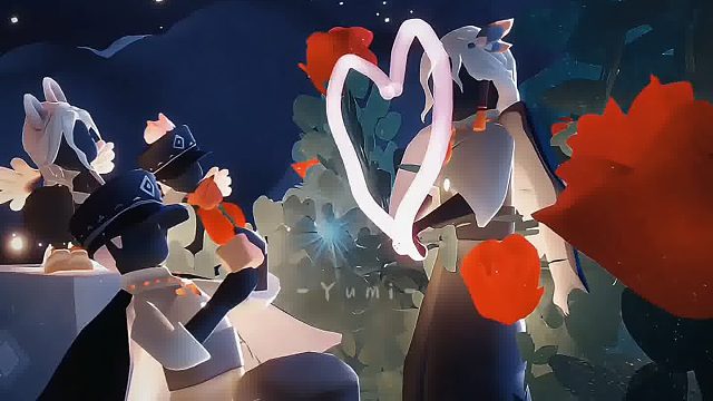 “玫瑰和爱心”