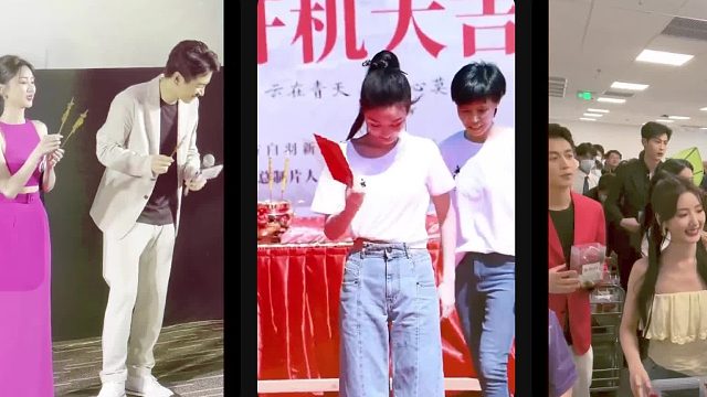 陈晓 毛晓彤两人很有cp感