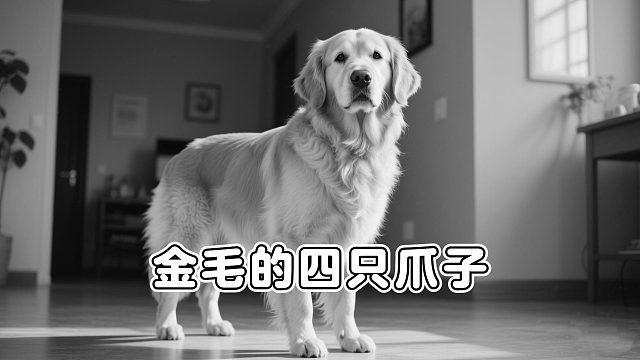 金毛从鲜活生命，沦为了盘中餐