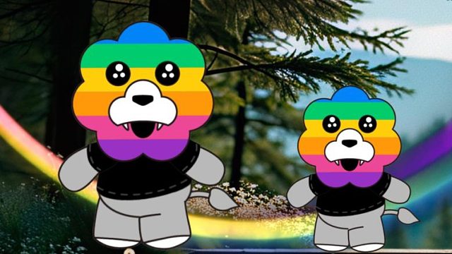 睡前故事：江湖路上多风景，彩虹狮花湾毛绒玩具