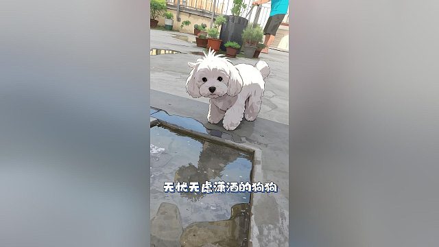 狗狗：我真可爱，真的很可爱