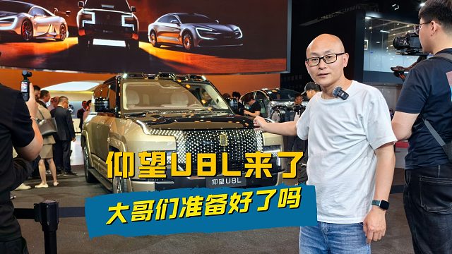 仰望U8L金灿灿的，一看就很豪，大哥们准备好了吗