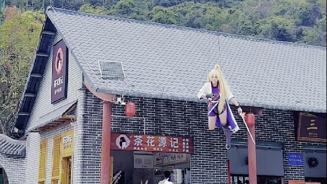 彩云追月，天才龚常胜与您相约东莞观音山，欢度五一，心想事成