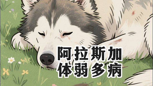 阿拉斯加三天两头生病，原来错在这几点