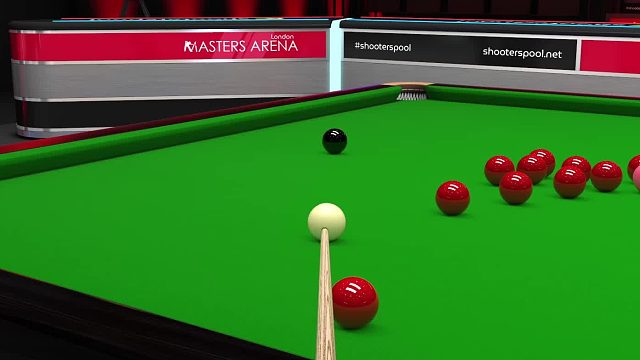 ShootersPool 斯诺克网络对战的第21杆破百